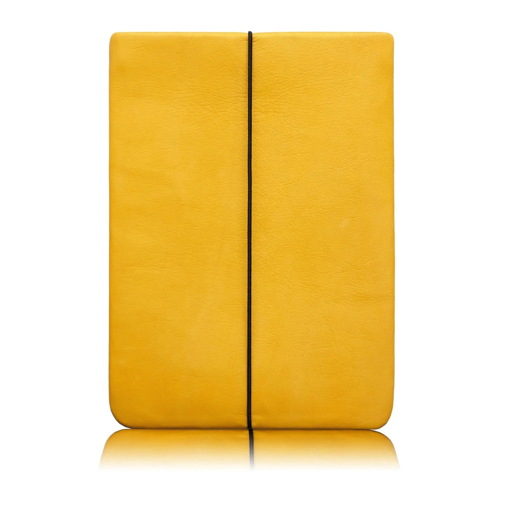 Lederhülle gelb für Macbooks von Vandebag